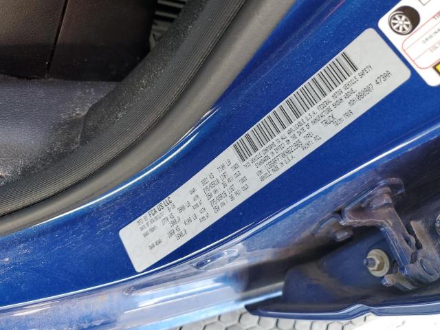 1C6SRFFT0KN621965 - 2019 RAM 1500 BIG HORN/LONE STAR BLUE photo 12