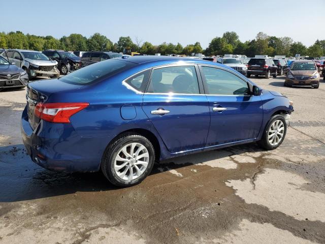 3N1AB7AP9JY294351 - 2018 NISSAN SENTRA S BLUE photo 3