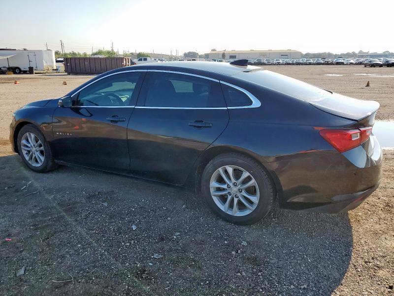 1G1ZE5ST7GF300518 - 2016 CHEVROLET MALIBU LT BLACK photo 2