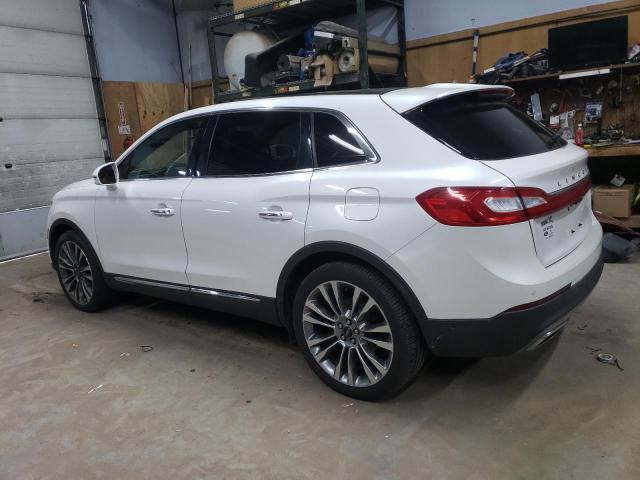 2LMPJ8LRXGBL38910 - 2016 LINCOLN MKX RESERVE Սպիտակ լուսանկար 2