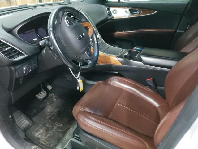 2LMPJ8LRXGBL38910 - 2016 LINCOLN MKX RESERVE Սպիտակ լուսանկար 7