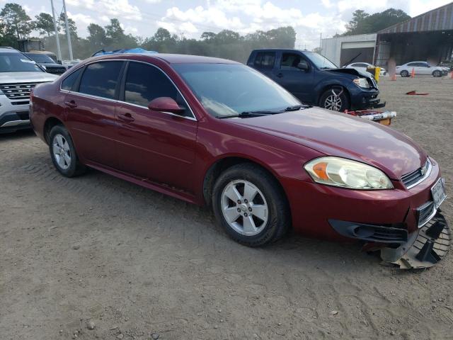 2G1WB5EK4A1233017 - 2010 CHEVROLET IMPALA LT Burdeos foto 4