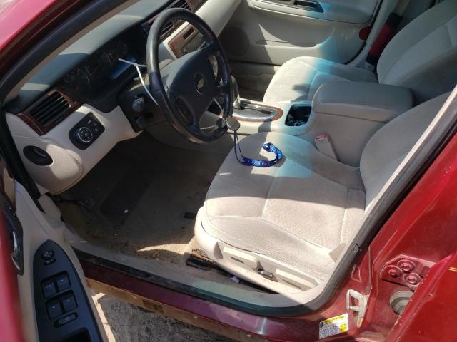 2G1WB5EK4A1233017 - 2010 CHEVROLET IMPALA LT Burdeos foto 7