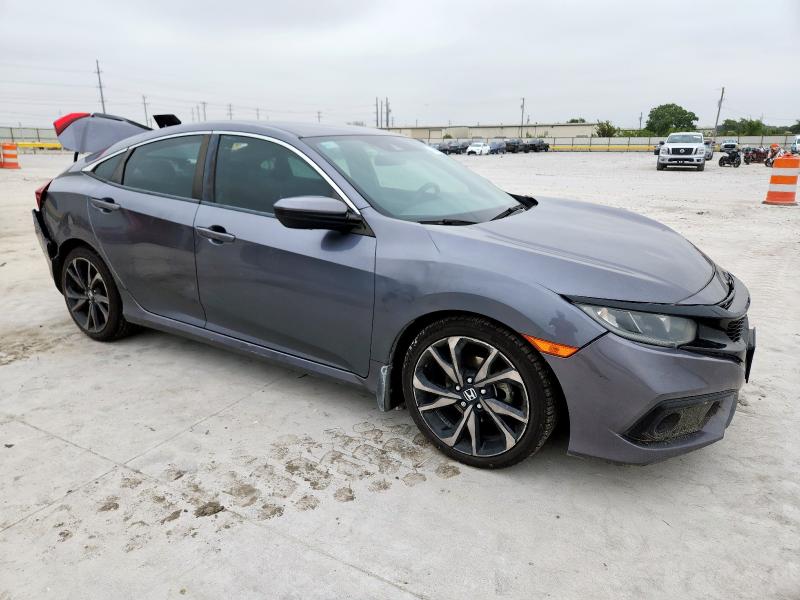 2HGFC2F82LH543961 - 2020 HONDA CIVIC SPORT GRAY photo 4