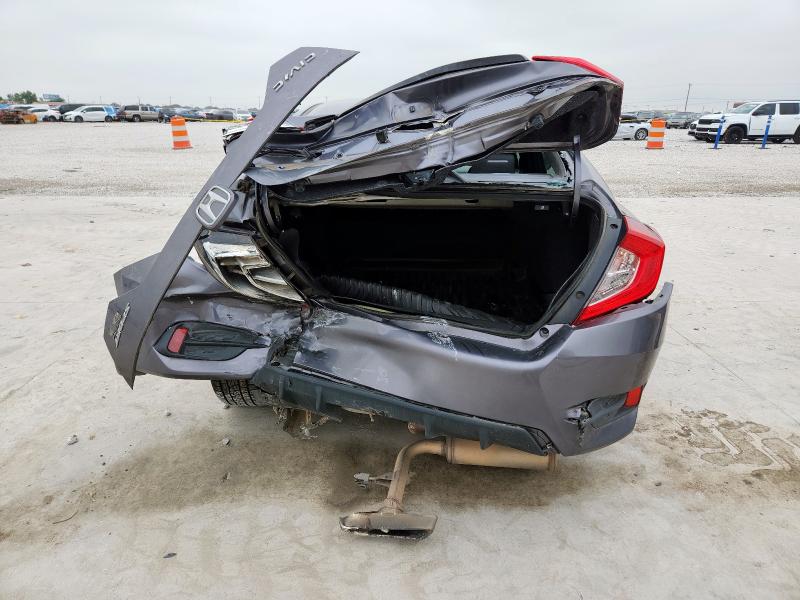 2HGFC2F82LH543961 - 2020 HONDA CIVIC SPORT GRAY photo 6