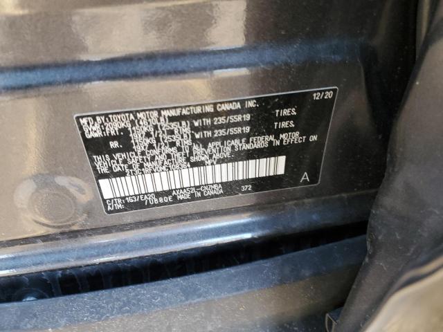 2T3C1RFV0MC108364 - 2021 TOYOTA RAV4 XLE PREMIUM GRAY photo 13