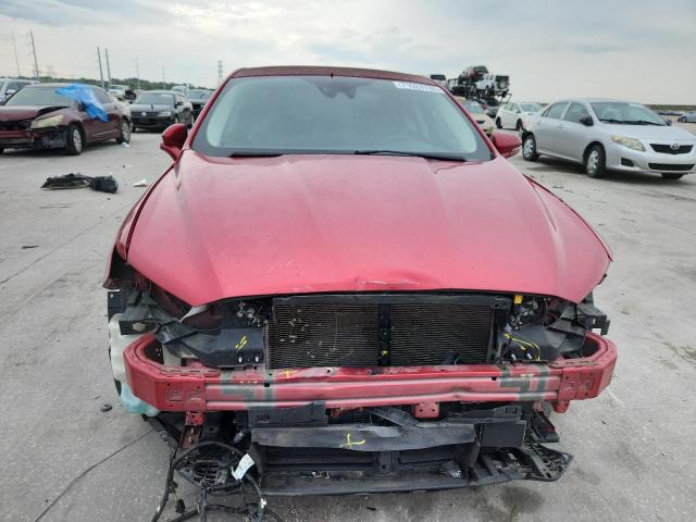 3FA6P0CD0LR226327 - 2020 FORD FUSION SEL RED photo 5