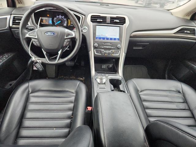 3FA6P0CD0LR226327 - 2020 FORD FUSION SEL RED photo 8