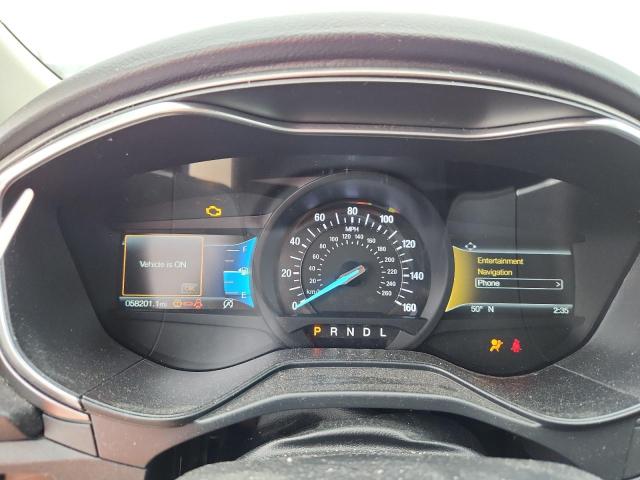 3FA6P0CD0LR226327 - 2020 FORD FUSION SEL RED photo 9