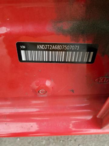 KNDJT2A68D7507073 - 2013 KIA SOUL + RED photo 12