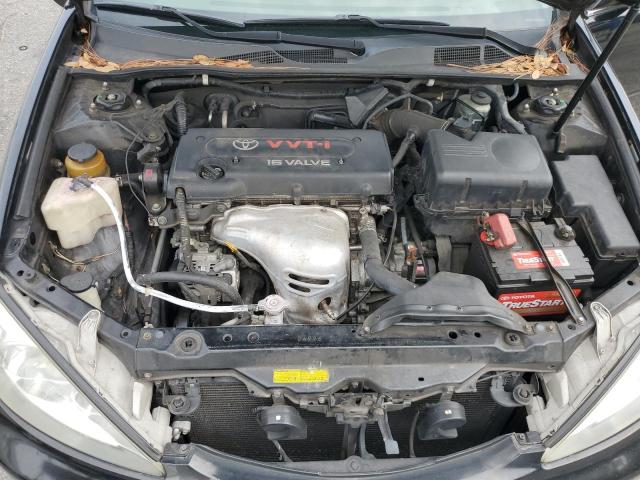 4T1BE32K52U030466 - 2002 TOYOTA CAMRY LE BLACK photo 11