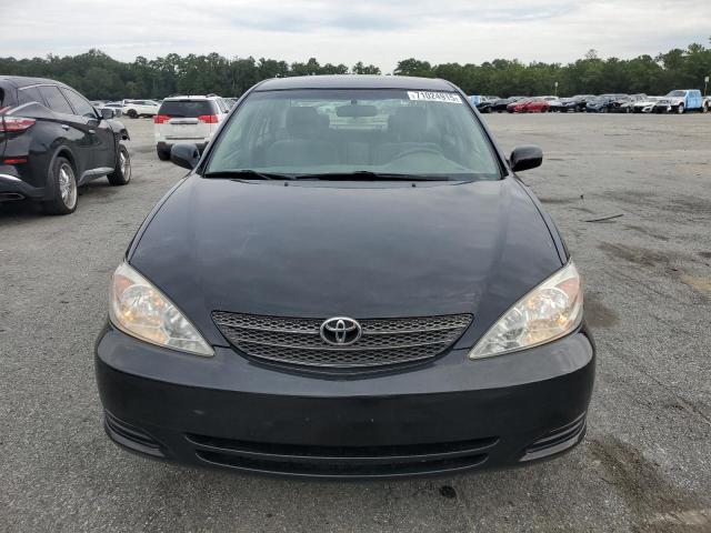 4T1BE32K52U030466 - 2002 TOYOTA CAMRY LE BLACK photo 5