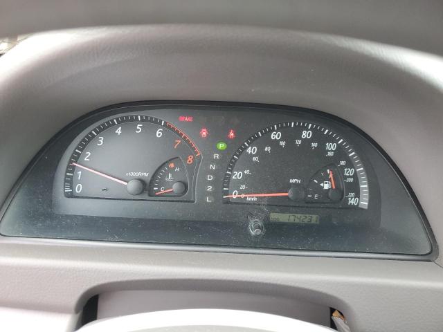 4T1BE32K52U030466 - 2002 TOYOTA CAMRY LE BLACK photo 9