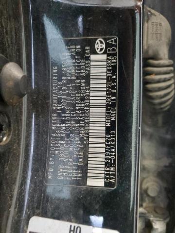 5YFBURHE6KP902064 - 2019 TOYOTA COROLLA L 黑色 照片 12