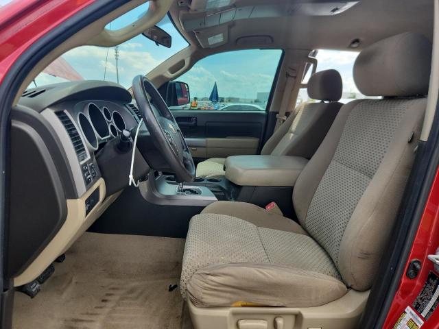 5TFRM5F16BX022247 - 2011 TOYOTA TUNDRA DOUBLE CAB SR5 RED photo 7