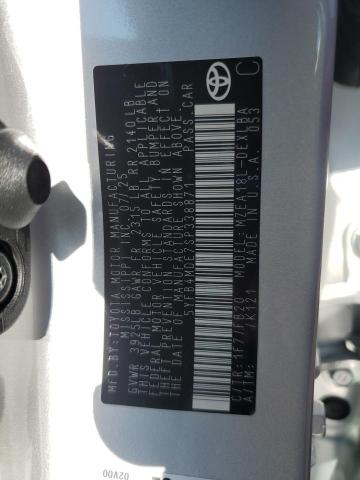 5YFB4MDE7SP338871 - 2025 TOYOTA COROLLA LE ვერცხლისფერი ფოტო 13