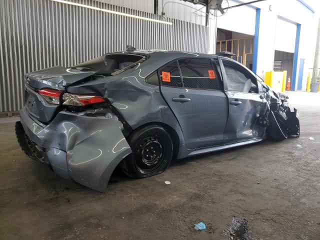 JTDEPMAE3N3004990 - 2022 TOYOTA COROLLA LE 蓝色 照片 3