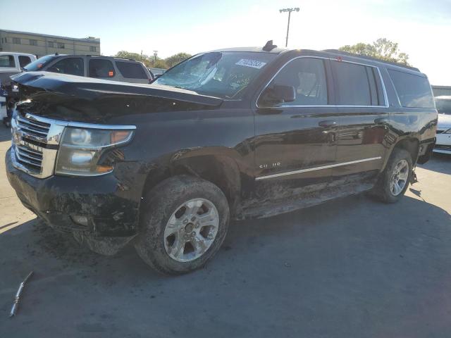 1GNSCHKC3HR285376 - 2017 CHEVROLET SUBURBAN C1500 LT BLACK photo 1