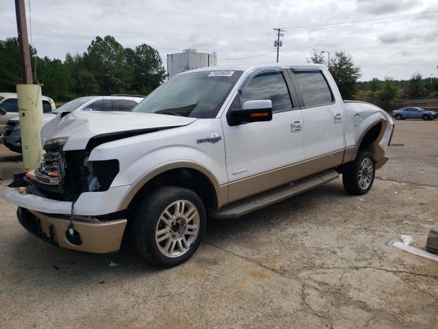 1FTFW1CT2DKF91222 - 2013 FORD F150 SUPERCREW WHITE photo 1