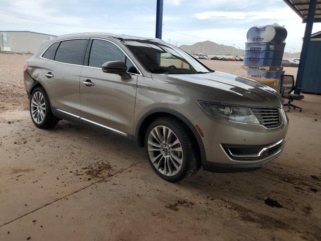 2LMPJ8LP9GBL61836 - 2016 LINCOLN MKX RESERVE Бежевий фото 4