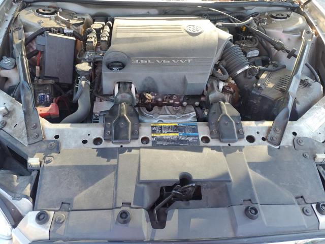 2G4WE587771242319 - 2007 BUICK LACROSSE CXS Сріблястий фото 11
