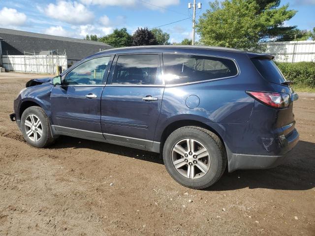 1GNKRGKD2FJ342258 - 2015 CHEVROLET TRAVERSE LT 蓝色 照片 2
