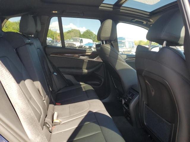 5UXTY5C08M9F79904 - 2021 BMW X3 XDRIVE30I BLUE photo 11