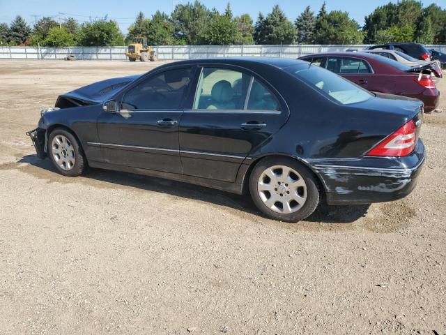 WDBRF92H46F817361 - 2006 MERCEDES-BENZ C 280 4MATIC BLACK photo 2