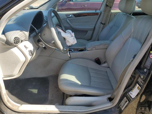 WDBRF92H46F817361 - 2006 MERCEDES-BENZ C 280 4MATIC BLACK photo 7
