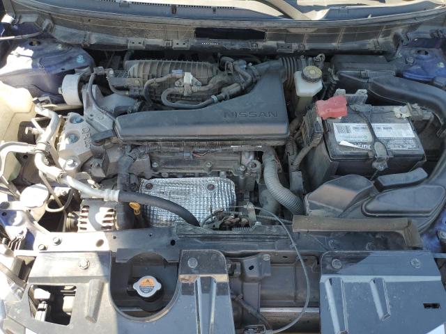 JN8AT2MT6KW261777 - 2019 NISSAN ROGUE S BLUE photo 12