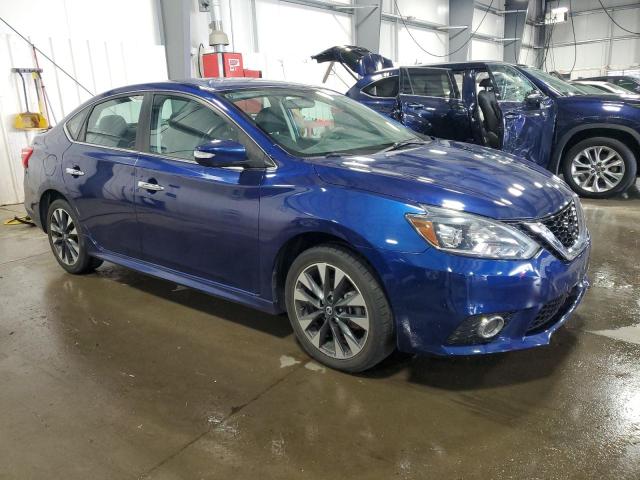 3N1AB7APXKY357846 - 2019 NISSAN SENTRA S BLUE photo 4