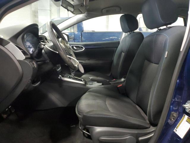 3N1AB7APXKY357846 - 2019 NISSAN SENTRA S BLUE photo 7