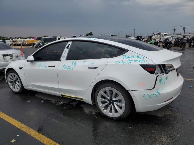 5YJ3E1EB1NF109302 - 2022 TESLA MODEL 3 Ağ foto 2