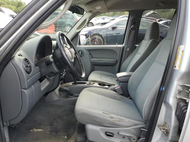 1J4GL48K75W695126 - 2005 JEEP LIBERTY SPORT SILVER photo 7