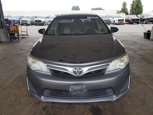 4T4BF1FK9CR259073 - 2012 TOYOTA CAMRY BASE GRAY photo 5