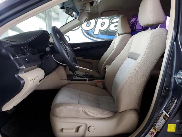 4T4BF1FK9CR259073 - 2012 TOYOTA CAMRY BASE GRAY photo 7