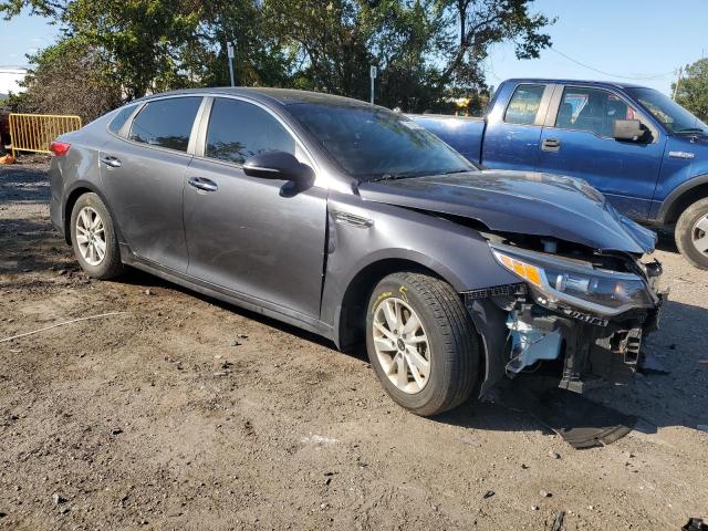 KNAGT4L36J5213524 - 2018 KIA OPTIMA LX GRAY photo 4