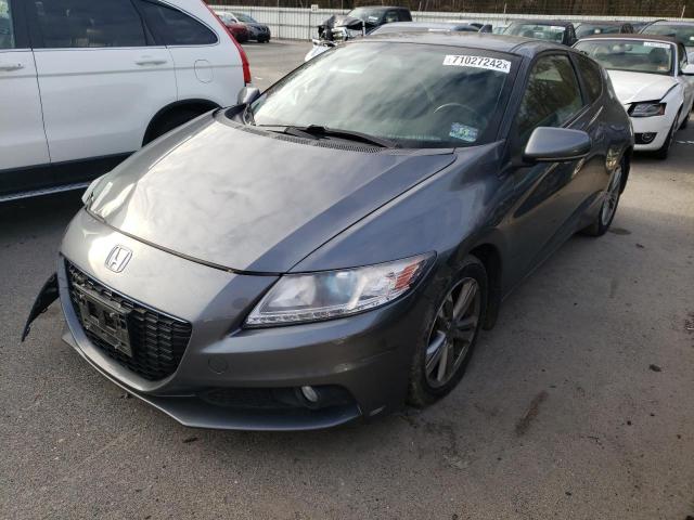 JHMZF1D69DS000923 - 2013 HONDA CR-Z EX CHARCOAL photo 1