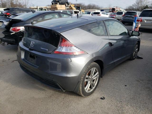 JHMZF1D69DS000923 - 2013 HONDA CR-Z EX CHARCOAL photo 3