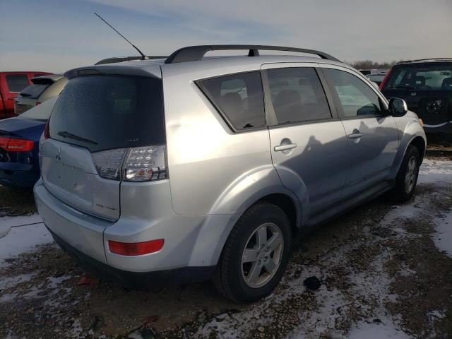 JA4LT21W39Z003495 - 2009 MITSUBISHI OUTLANDER ES ვერცხლისფერი ფოტო 3