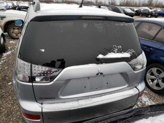 JA4LT21W39Z003495 - 2009 MITSUBISHI OUTLANDER ES SILVER photo 6