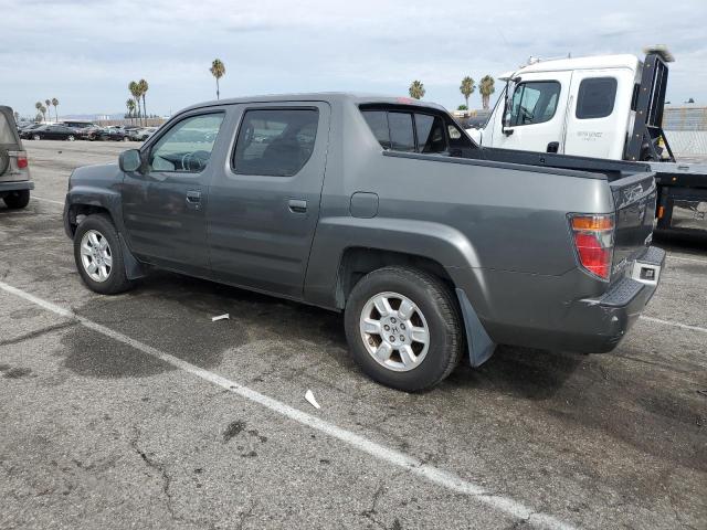 2HJYK16567H518962 - 2007 HONDA RIDGELINE RTL GRAY photo 2