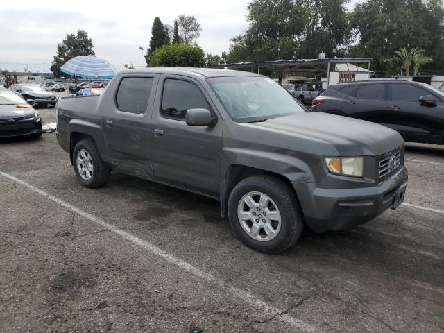 2HJYK16567H518962 - 2007 HONDA RIDGELINE RTL GRAY photo 4