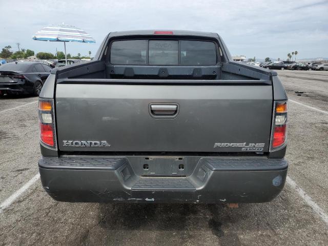 2HJYK16567H518962 - 2007 HONDA RIDGELINE RTL GRAY photo 6