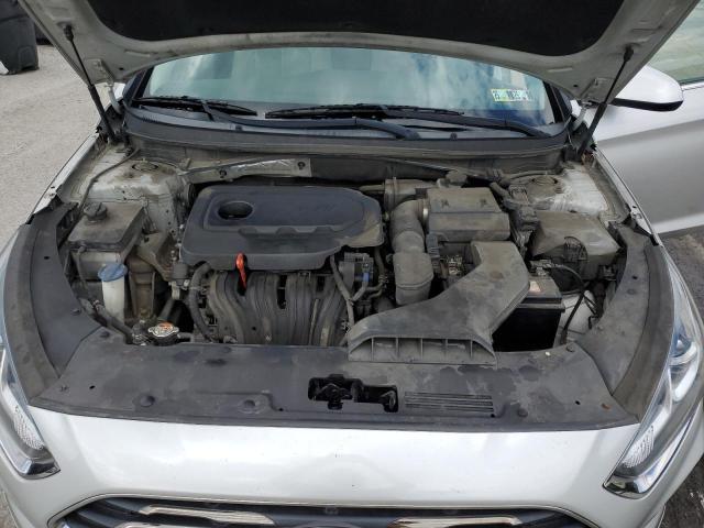 5NPE24AF3KH801974 - 2019 HYUNDAI SONATA SE SILVER photo 11