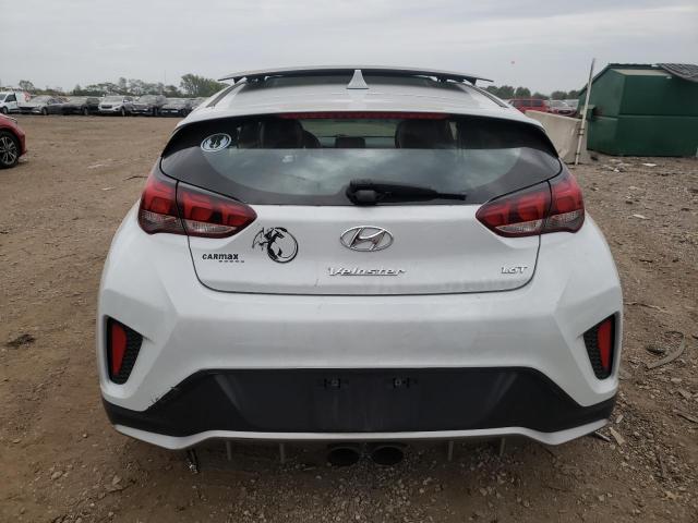 KMHTH6AB6KU005929 - 2019 HYUNDAI VELOSTER TURBO WHITE photo 6