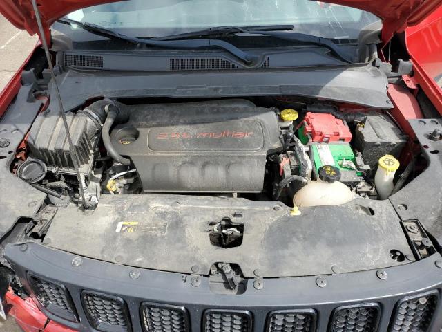 3C4NJCBB0KT618671 - 2019 JEEP COMPASS LATITUDE Կարմիր լուսանկար 12