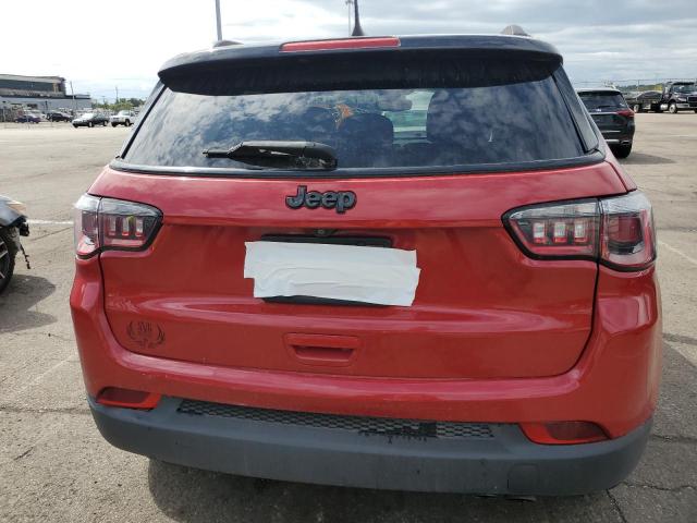 3C4NJCBB0KT618671 - 2019 JEEP COMPASS LATITUDE Կարմիր լուսանկար 6