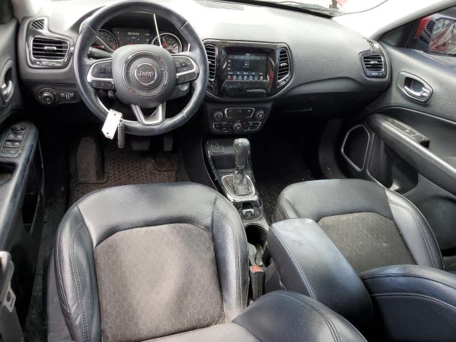 3C4NJCBB0KT618671 - 2019 JEEP COMPASS LATITUDE Կարմիր լուսանկար 8