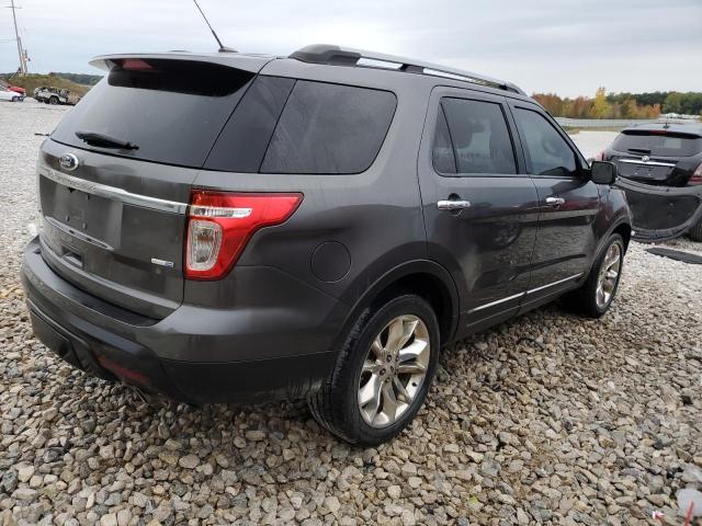 1FM5K8F88FGA11223 - 2015 FORD EXPLORER LIMITED GRAY photo 3